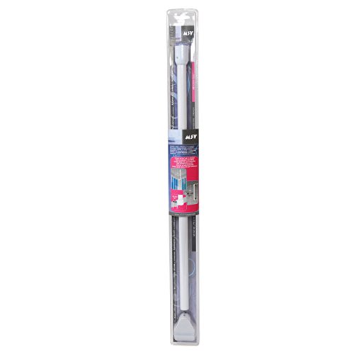 MSV Duschvorhangstange Deckenhalterung 60 cm weiß Aluminium MSV Duschvorhangstange Deckenhalterung 60 cm weiß Aluminium von MSV