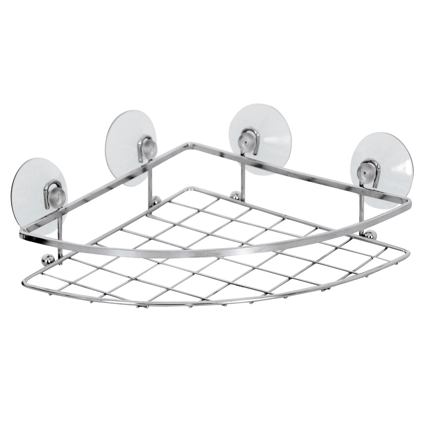 MSV Eck-Duschregal Ventouses Edelstahl 27,5 cm x 19,5 cm x 4,4 cm Chrom MSV Eck-Duschregal Ventouses Edelstahl 27,5 cm x 19,5 cm x 4,4 cm Chrom von MSV