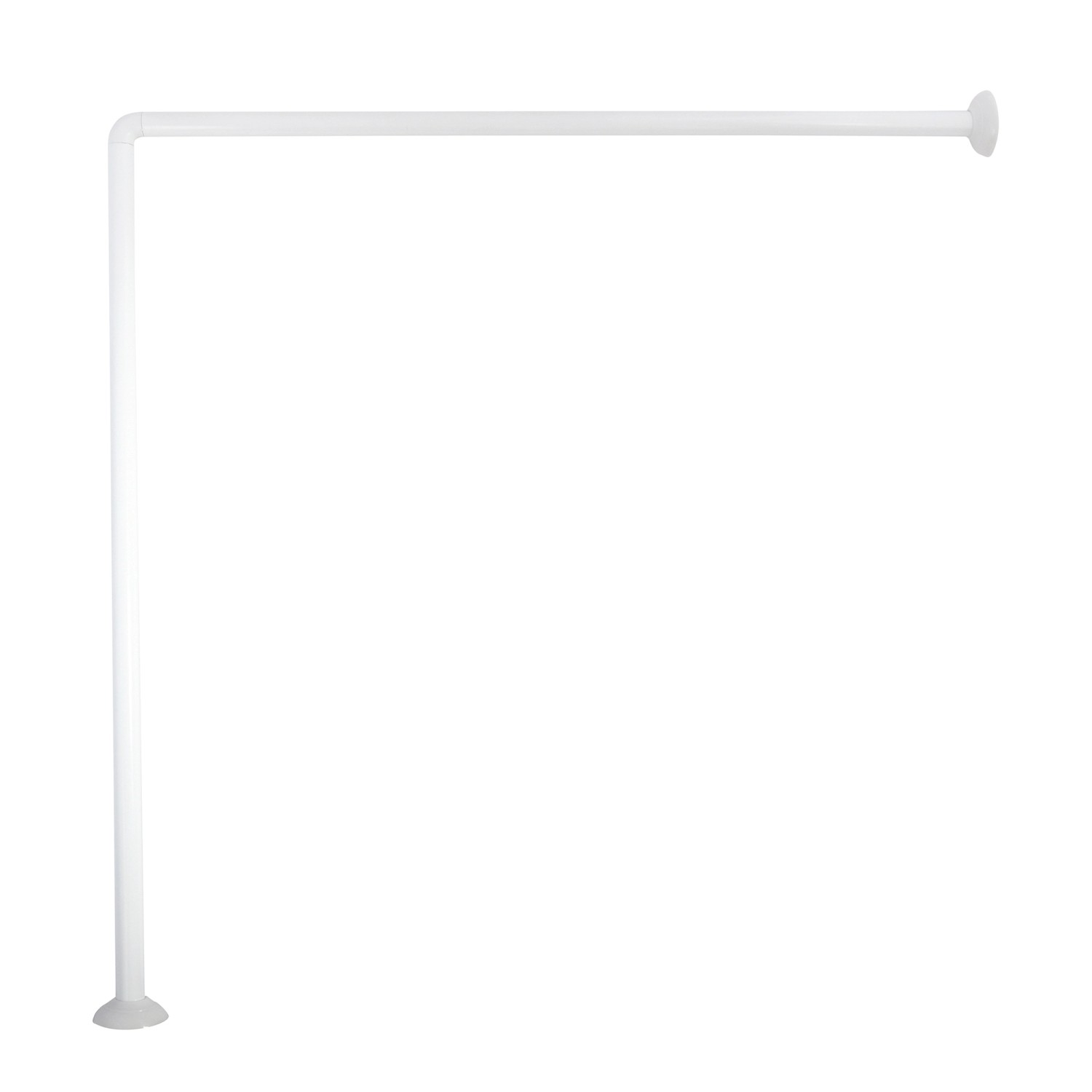 MSV Eck-Duschstange 80 cm x 80 cm Weiß MSV Eck-Duschstange 80 cm x 80 cm Weiß von MSV