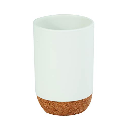 MSV Eiche Keramikgefäß Liege Oak, Weiß/Braun MSV Eiche Keramikgefäß Liege Oak, Weiß/Braun von MSV