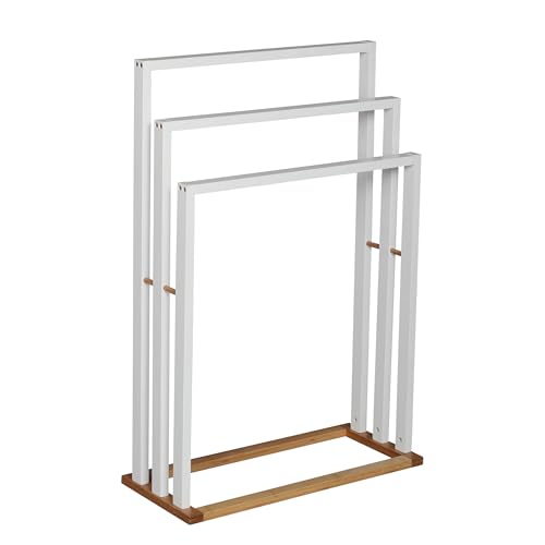 MSV Handtuchhalter Bambus und MDF Weiß MSV Handtuchhalter Bambus und MDF Weiß von MSV