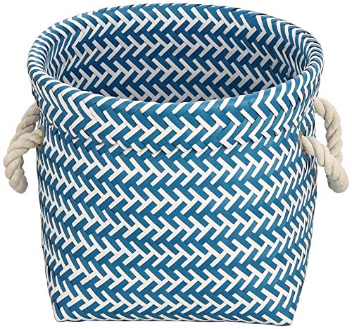MSV Korb 29 x 29 x 23 cm blau und weiß, Pequeño MSV Korb 29 x 29 x 23 cm blau und weiß, Pequeño von MSV