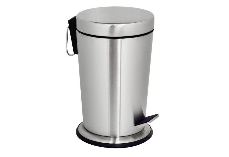 MSV Kosmetikeimer CONIC, Treteimer aus rostfreiem Edelstahl, herausnehmbarer Inneneimer, elegante matt Optik, 3L MSV Kosmetikeimer CONIC, Treteimer aus rostfreiem Edelstahl, herausnehmbarer Inneneimer, elegante matt Optik, 3L von MSV