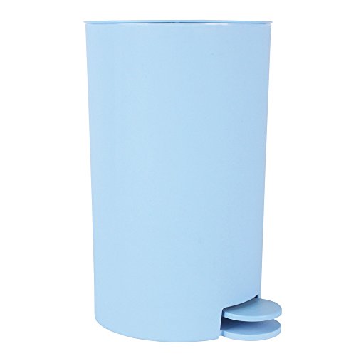 MSV Kosmetikeimer "Osaki" Mülleimer Treteimer Abfalleimer - 3 Liter – mit herausnehmbaren Inneneimer - Hellblau MSV Kosmetikeimer "Osaki" Mülleimer Treteimer Abfalleimer - 3 Liter – mit herausnehmbaren Inneneimer - Hellblau von MSV