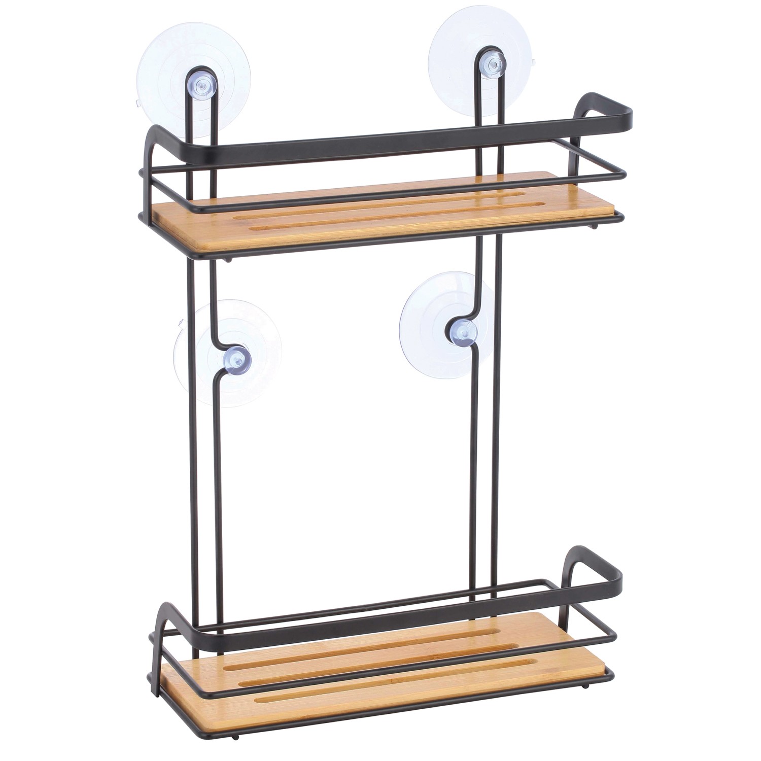 MSV Regal Hiko 25,5 cm x 12 cm x 37 cm Schwarz-Braun von MSV