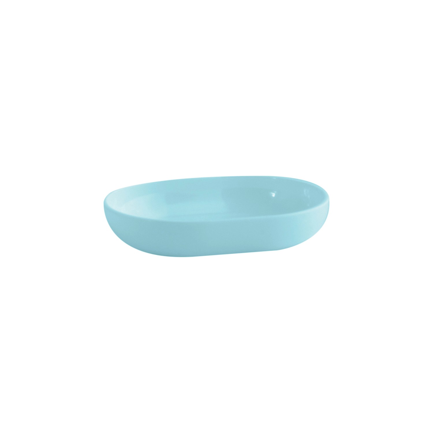 MSV Seifenschale Inagua Polystyrol 9,4 cm x 12,4 cm x 2,5 cm Pastellgrün von MSV