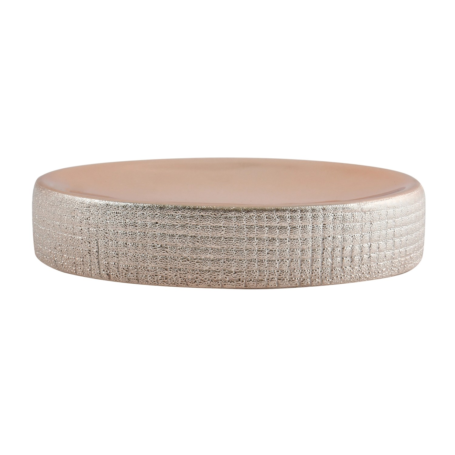 MSV Seifenschale Shanghai Keramik 12 cm x 8,7 cm x 2,3 cm Rosa von MSV