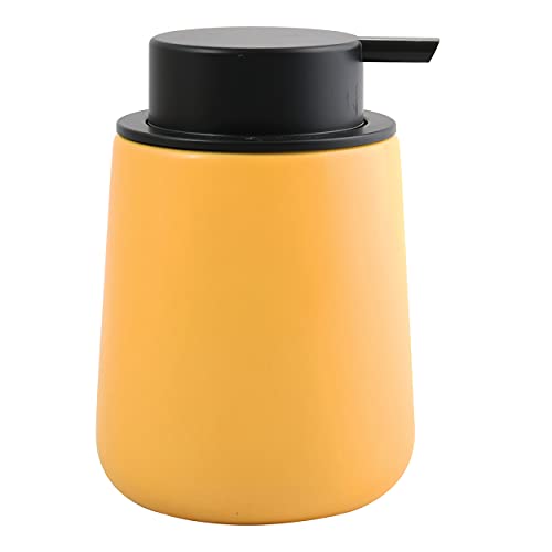 MSV Seifenspender Maonie Keramik Flüssigseifen-Spender 300ml matt Safran Gelb MSV Seifenspender Maonie Keramik Flüssigseifen-Spender 300ml matt Safran Gelb von MSV