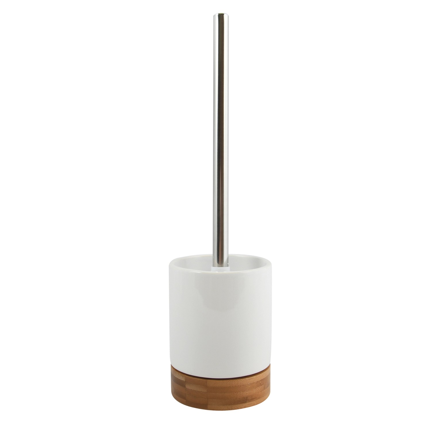 MSV WC-Bürste Tallinn Keramik und Bambus Ø 10 cm x 32 cm Weiß-Braun MSV WC-Bürste Tallinn Keramik und Bambus Ø 10 cm x 32 cm Weiß-Braun von MSV