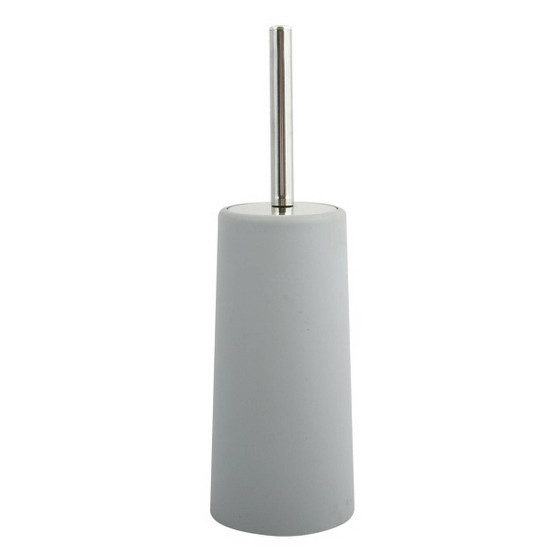 MSV WC-Bürstengarnitur hellgrau Ø 10 x 35 cm, mit Abdeckung von MSV