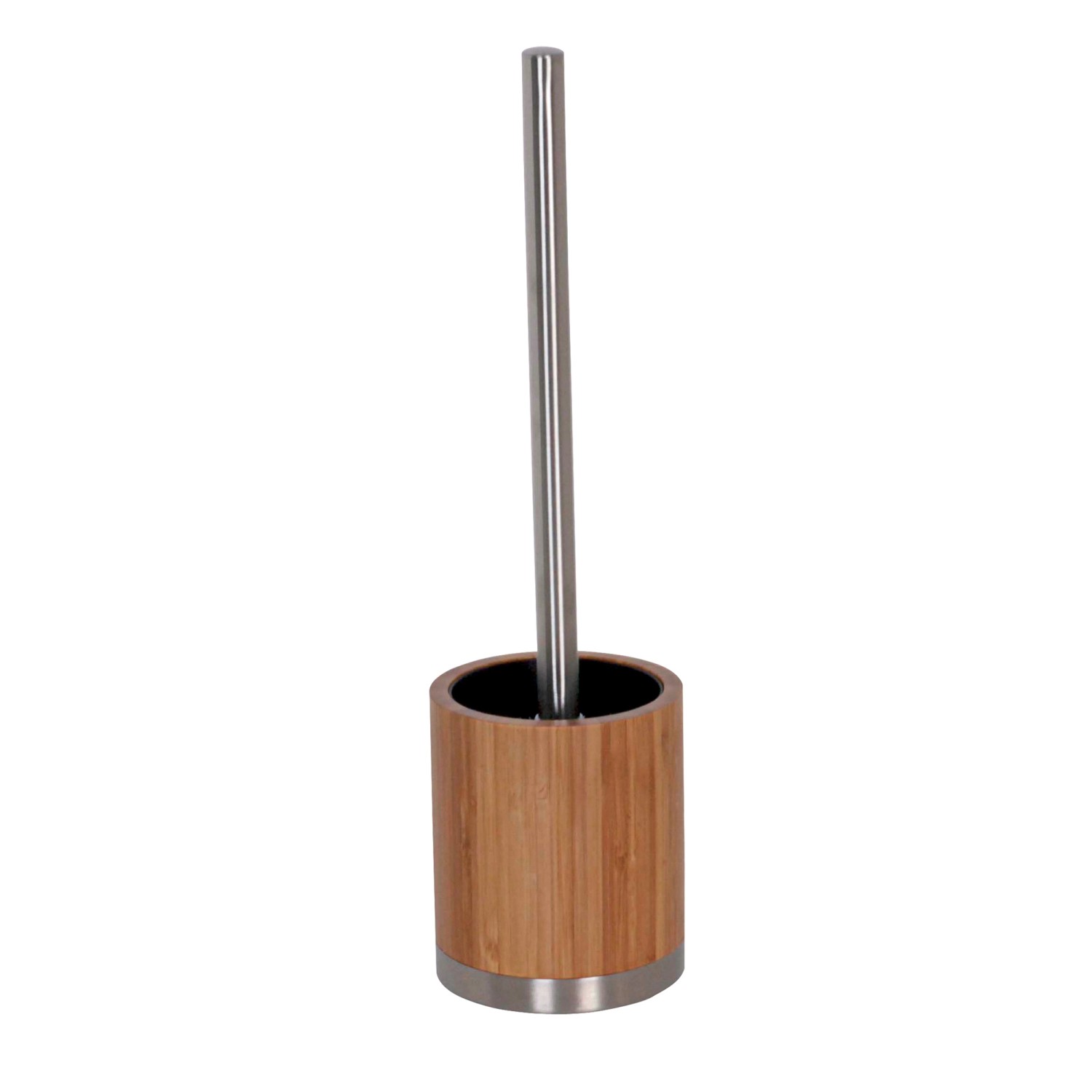MSV WC-Garnitur Bambus Ø 8 cm x 37 cm Braun-Silber MSV WC-Garnitur Bambus Ø 8 cm x 37 cm Braun-Silber von MSV