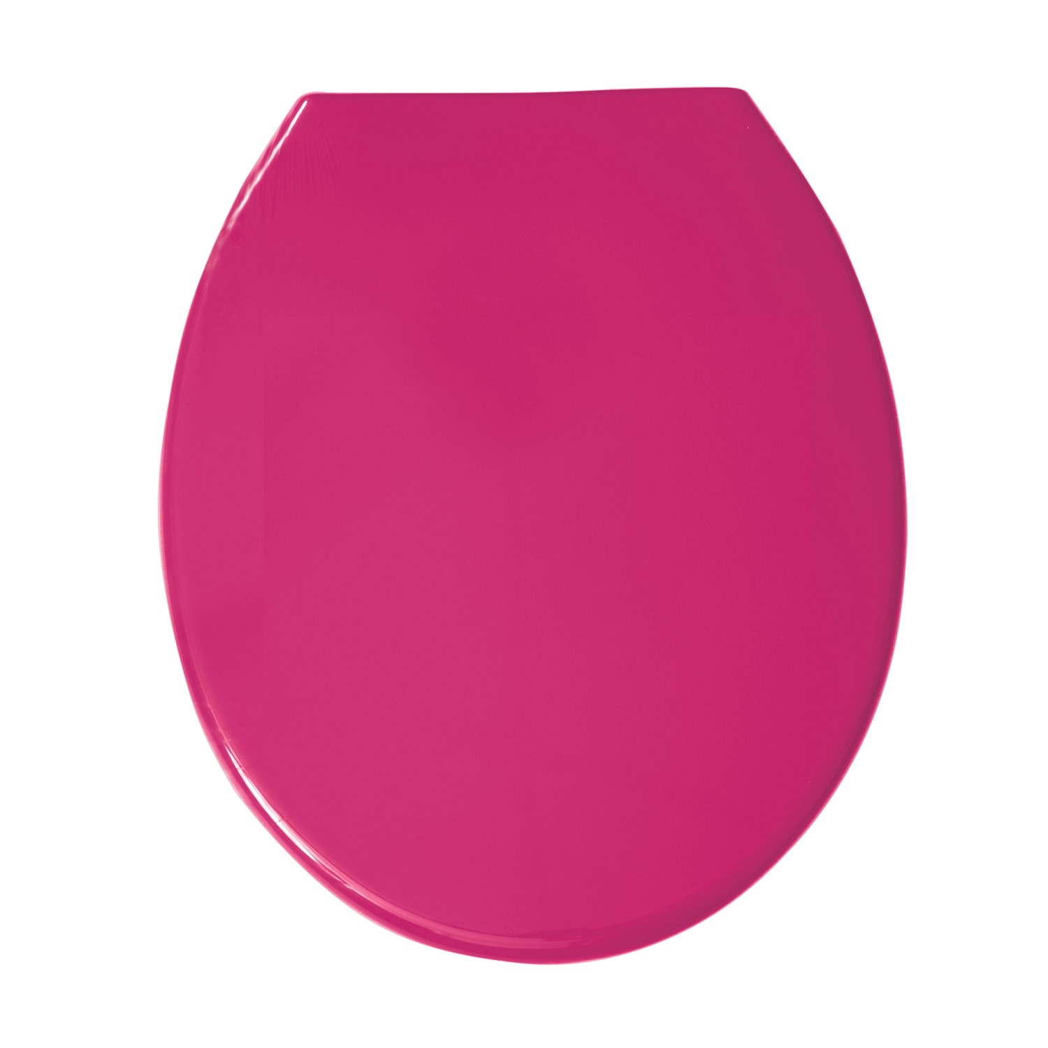 MSV WC-Sitz Polypropylen 46 cm x 37 cm x 3,5 cm Rosa von MSV