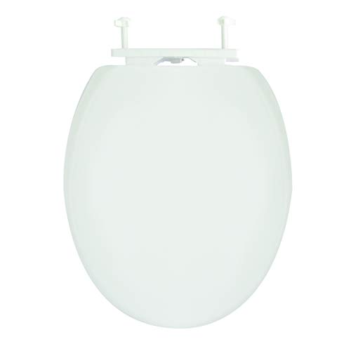 MSV WC-Sitz aus PP mit Absenkautomatik und Easy Clean New, Weiß, One Size von MSV