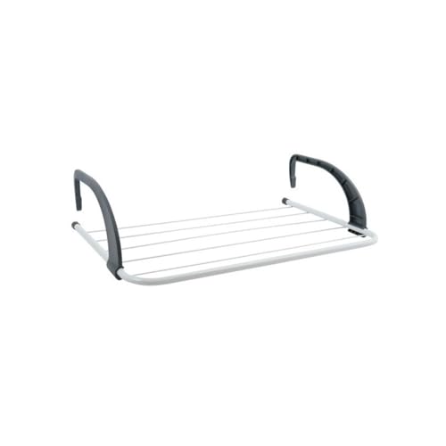 MSV - Balkon Wäschetrockner 3M Weiß & Schwarz, Große Kapazität, Maße 51x33,5x12cm, Ideal zum Wäschetrocknen, Robust und Langlebig, Platzsparend, Perfekt für Kleidung und empfindliche Stoffe MSV - Balkon Wäschetrockner 3M Weiß & Schwarz, Große Kapazität, Maße 51x33,5x12cm, Ideal zum Wäschetrocknen, Robust und Langlebig, Platzsparend, Perfekt für Kleidung und empfindliche Stoffe von MSV