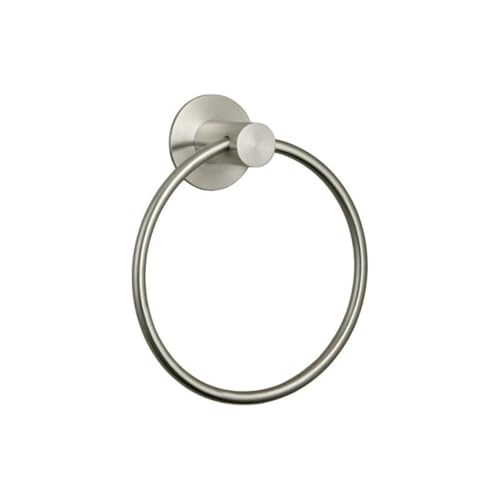 MSV Wand Handtuchring, Silber, Metall von MSV