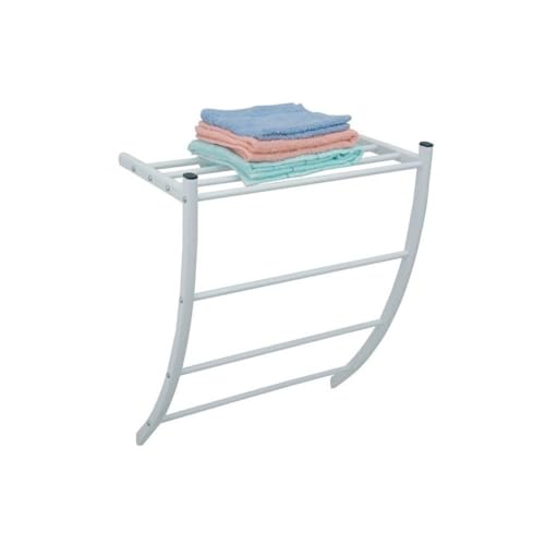 MSV Wandhandtuchträger in weiß, Plastik, 30 x 20 x 15 cm, White von MSV