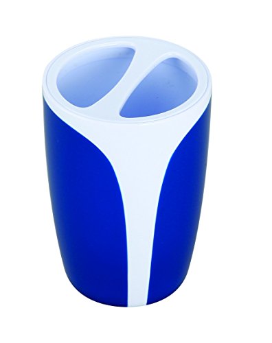 MSV Zahnbürstenhalter, Kunststoff, Blau von MSV
