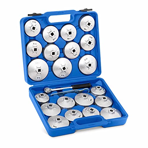 MSW MSW-CA-151 Ölfilterschlüssel 23 Teile Ölfilterschlüssel Set Ölfilter Werkzeug von MSW Motor Technics