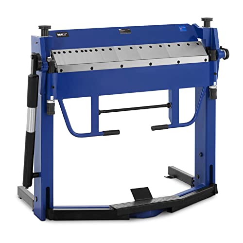 MSW MSW-PBR-1020 Abkantbank 1020 mm manuell Biegewinkel 0-135° Fußpedal Biegemaschine 11 Abkantsegmente Schwenkbiegemaschine von MSW Motor Technics