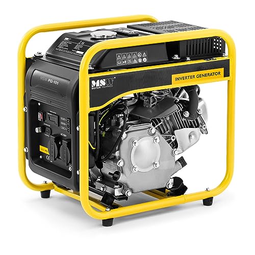 MSW Motor Technics MSW MSW-PG-101 Inverter Stromerzeuger Benzin 3800 W 230 V AC manueller Start ≤ 374 g/kWh Benzintank: 5 l Inverter Stromaggregat Notstromaggregat Benzin-Generator MSW Motor Technics MSW MSW-PG-101 Inverter Stromerzeuger Benzin 3800 W 230 V AC manueller Start ≤ 374 g/kWh Benzintank: 5 l Inverter Stromaggregat Notstromaggregat Benzin-Generator von MSW Motor Technics