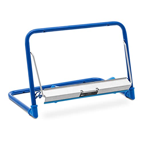 MSW Motor Technics MSW MSW-PRD-03 Putzrollenhalter Wandmontage bis 5 kg Ø 500 mm Kunststoff Stahl Putzrollen Halter Putztuch Halter, Blau von MSW Motor Technics