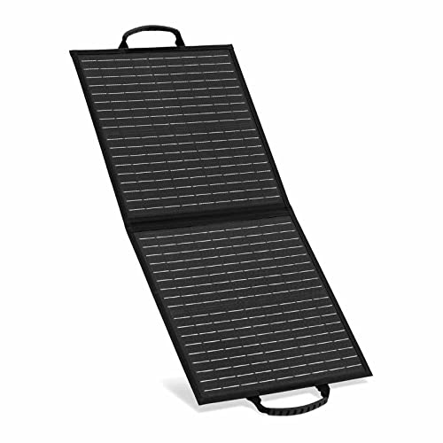 MSW S-POWER KIT40 Solartasche faltbar 40 W 2 USB-Anschlüsse Solarpanel faltbares tragbares Solarpanel schwarz 22% von MSW Motor Technics