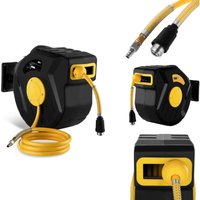 Aufroller Druckluftschlauch Automatik Schlauchtrommel 20M Schlauch Trommel 18Bar Aufroller Druckluftschlauch Automatik Schlauchtrommel 20M Schlauch Trommel 18Bar von MSW