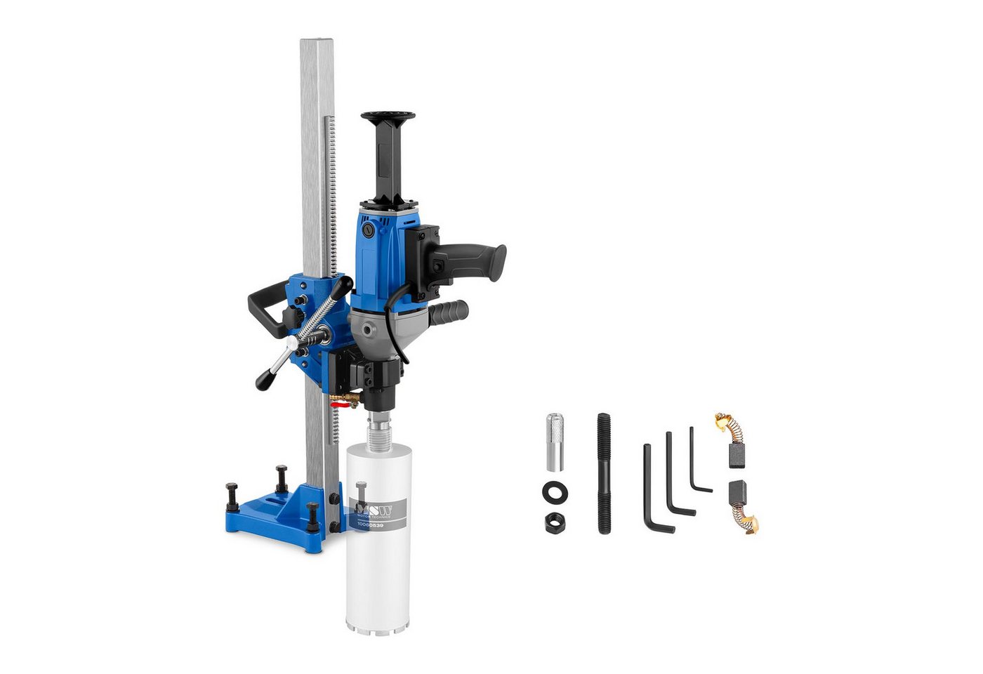 MSW Kernbohrmaschine Kernbohrgerät Kernbohrer Nass Trocken 152 mm 2880 W, 230 V, max. 1220 U/min MSW Kernbohrmaschine Kernbohrgerät Kernbohrer Nass Trocken 152 mm 2880 W, 230 V, max. 1220 U/min von MSW