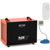 MSW - Luftentfeuchter für Kriechkeller Raumtrockner Raumentfeuchter 90 m² 72 l/24 h von MSW