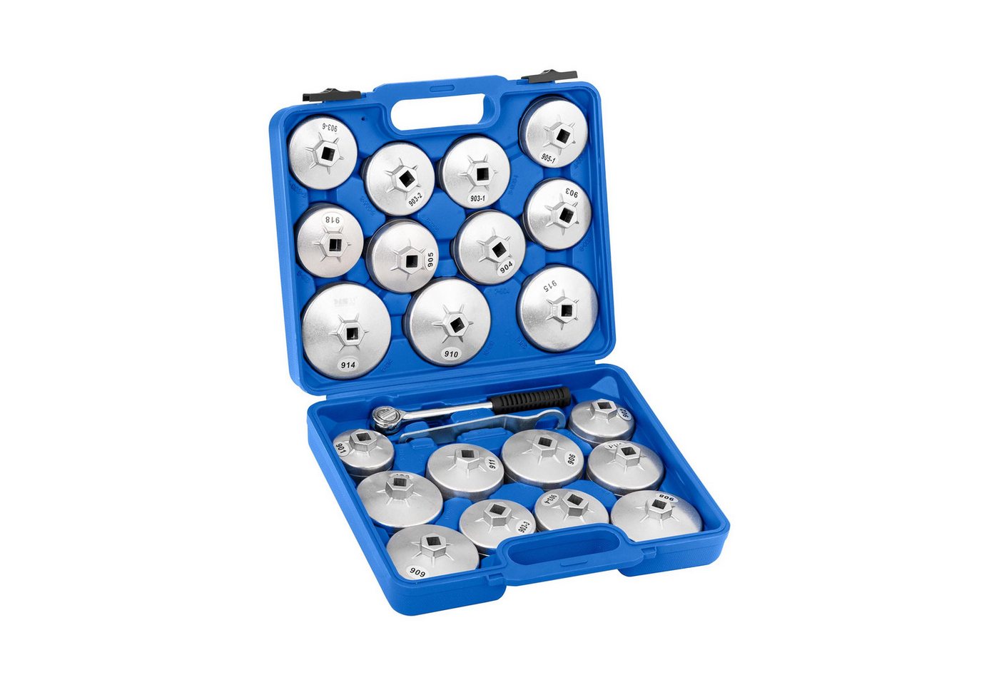MSW Montagewerkzeug Set Ölfilterschlüssel Ölfilter Werkzeug Ölwechselwerkzeug 23-teilig im, B: 32.5 cm, L: 37 cm MSW Montagewerkzeug Set Ölfilterschlüssel Ölfilter Werkzeug Ölwechselwerkzeug 23-teilig im, B: 32.5 cm, L: 37 cm von MSW