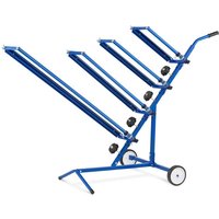 Papierständer mobil Abdeckpapier Ständer Papier Abroller 4 Rollen Kleberollen von MSW
