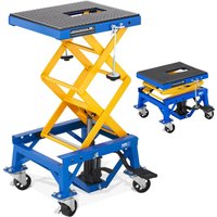 MSW - Scherenhebebühne Motorradhebebühne Motorradbühne Hebebühne 150 kg Rollen von MSW