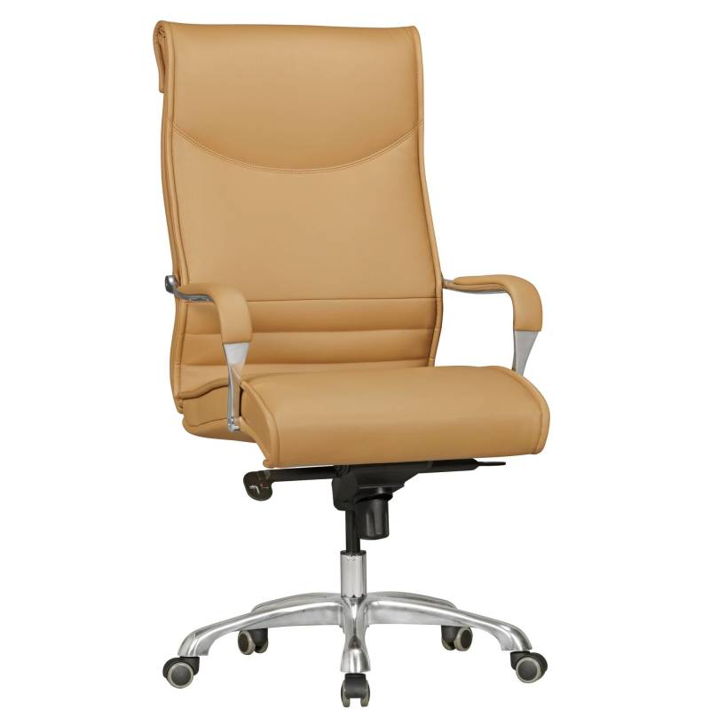 Bürostuhl Chefsessel BIGBOSS Bezug Kunstleder Caramel mit Wippfunktion von MSZ Design