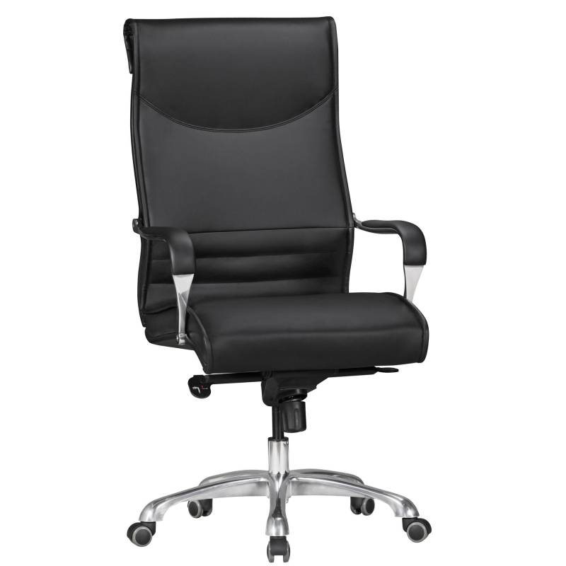 Bürostuhl Chefsessel BIGBOSS Bezug Kunstleder Schwarz mit Wippfunktion von MSZ Design