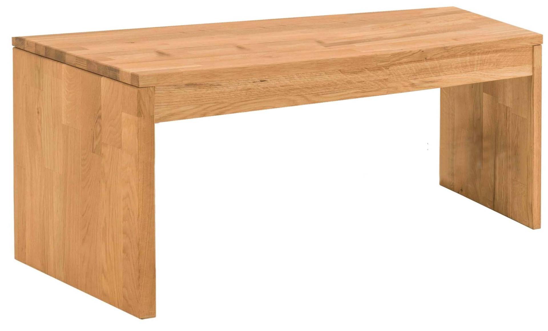 Garderobenbank Sitzbank KIRSA 120 cm Wildeiche massiv von MSZ Design