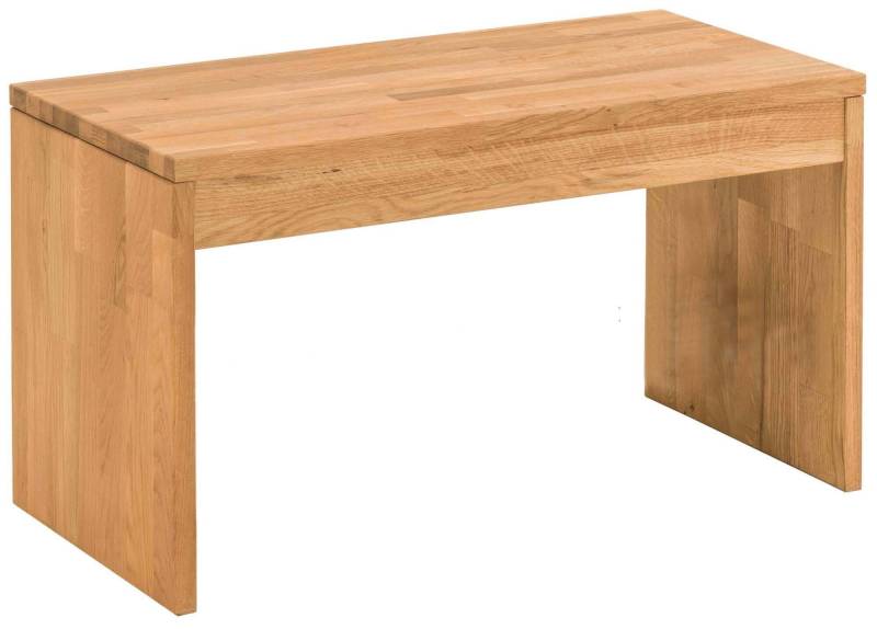 Garderobenbank Sitzbank KIRSA 82 cm Wildeiche massiv von MSZ Design
