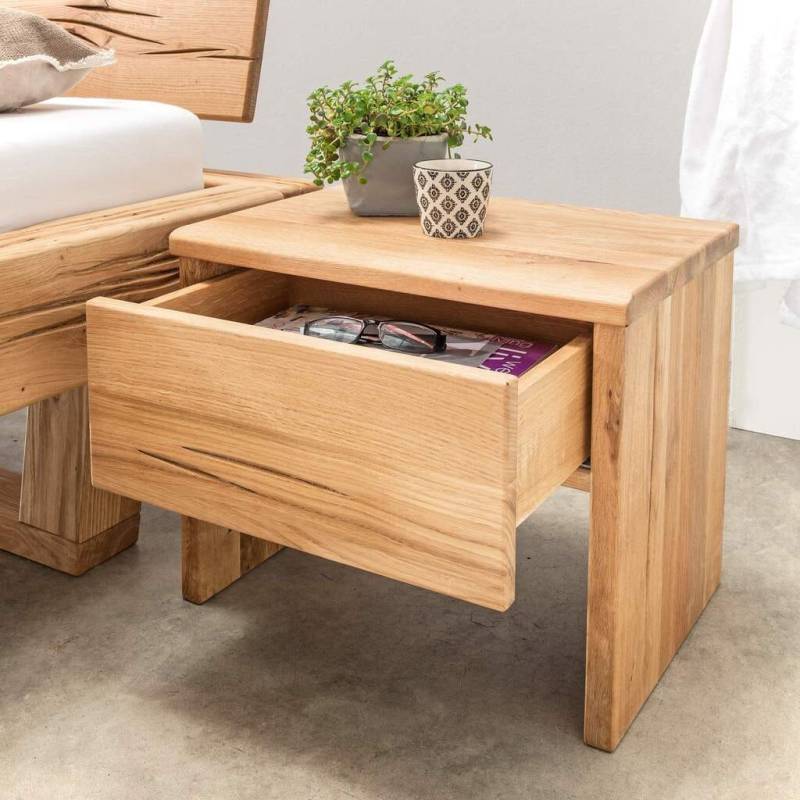 Nachtkommode UNIKA aus Eiche mit geölter Oberfläche von MSZ Design