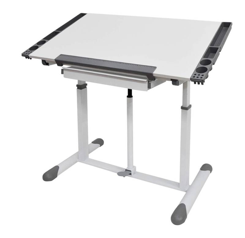 Schülerschreibtisch LIFT Höhe und Neigung verstellbar mit Schublade von MSZ Design