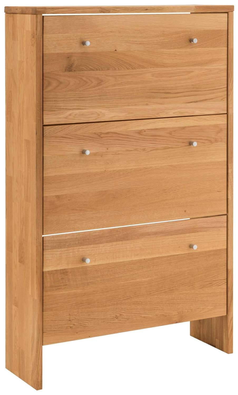 Schuhschrank Schuhkipper KIRSA 3 Klappen Wildeiche massiv geölt Schuhschrank Schuhkipper KIRSA 3 Klappen Wildeiche massiv geölt von MSZ Design