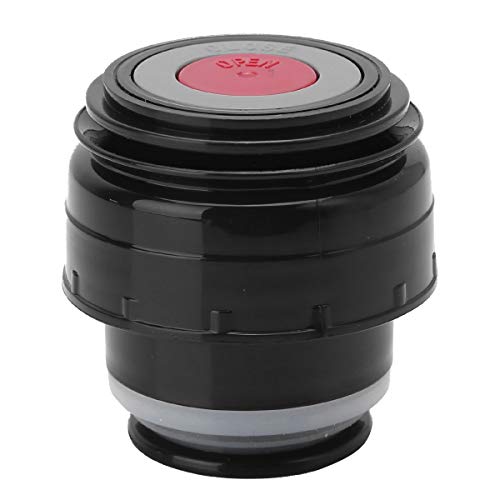MSemis Thermosflasche Deckel Thermoskanne Trinkflasche Abdeckung Verschluss Tragbare Universal Travel Mug Zubehör 4,5/5,2cm Durchmesser Z Schwarz Rot 5.2 cm MSemis Thermosflasche Deckel Thermoskanne Trinkflasche Abdeckung Verschluss Tragbare Universal Travel Mug Zubehör 4,5/5,2cm Durchmesser Z Schwarz Rot 5.2 cm von MSemis