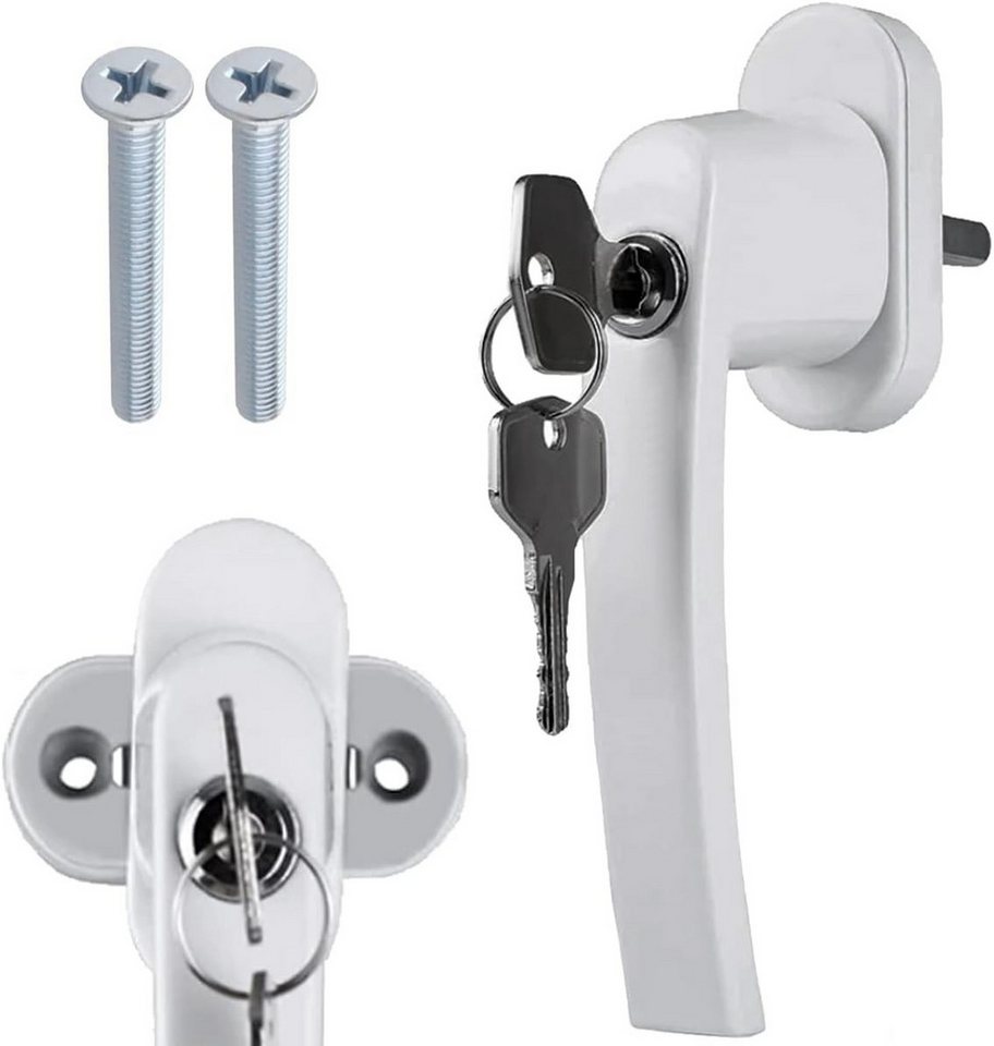 MT MALATEC Fenstergriff abschließbar Kindersicherung Fesnsterschloß Balkon weiß 2 Schlüssel MT MALATEC Fenstergriff abschließbar Kindersicherung Fesnsterschloß Balkon weiß 2 Schlüssel von MT MALATEC