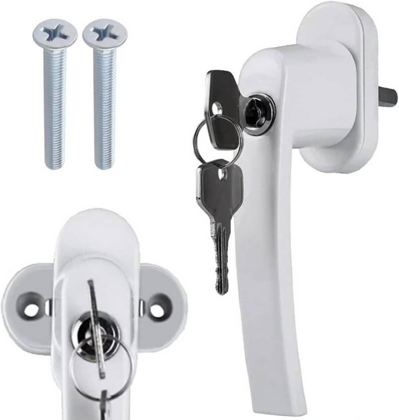 MT MALATEC Fenstergriff abschließbar Kindersicherung Fesnsterschloß Balkon weiß 2 Schlüssel MT MALATEC Fenstergriff abschließbar Kindersicherung Fesnsterschloß Balkon weiß 2 Schlüssel von MT MALATEC