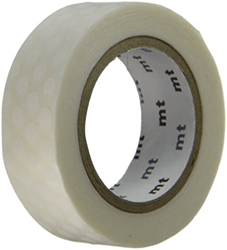 MT Abdeckband 1P "Dot weiß" Washi Tape – Weiß von MT Masking Tape