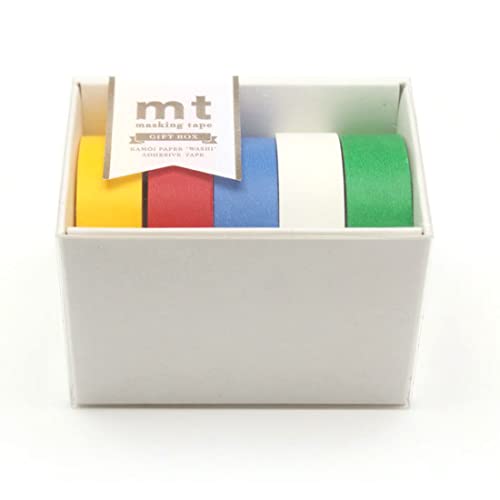 Masking Tape (MT) Set mit 5 Rollen 1,5 cm x 10 m – Basic von MT Masking Tape