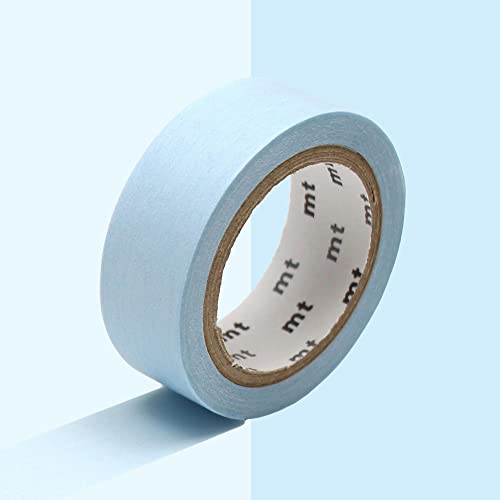 Masking Tape (MT) 1,5 cm Uni Pastell Puderblau von MT
