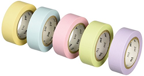 Masking Tape MT Pastellfarben, 5 Stück Pastel 2 - Masking Tape (MT) von MT Products