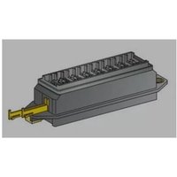 Mta 0300581 8-fach UNIVAL Sicherungshalter PA66 GF30 Schwarz von MTA
