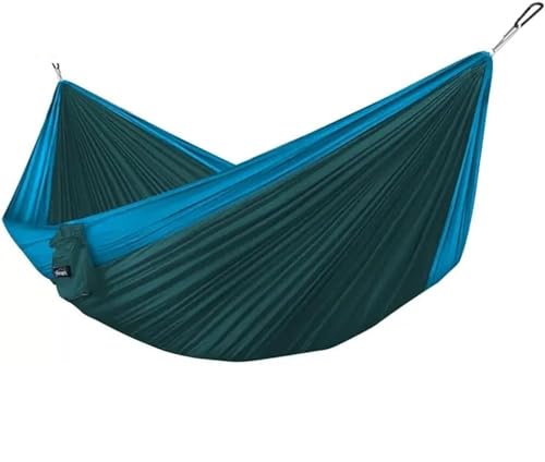 MTADSBKFP Camping-Hängematte, Tragbare Hängematte 210T Nylon 300x200 cm Hält 440lbs 200KG for Campingreisen(B) von MTADSBKFP