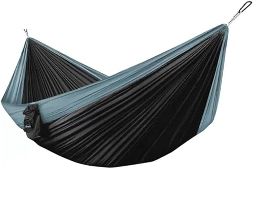 MTADSBKFP Camping-Hängematte, Tragbare Hängematte 210T Nylon 300x200 cm Hält 440lbs 200KG for Campingreisen(C) von MTADSBKFP