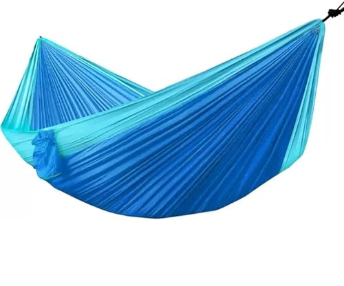 MTADSBKFP Camping-Hängematte, Tragbare Hängematte 210T Nylon 300x200 cm Hält 440lbs 200KG for Campingreisen(D) von MTADSBKFP